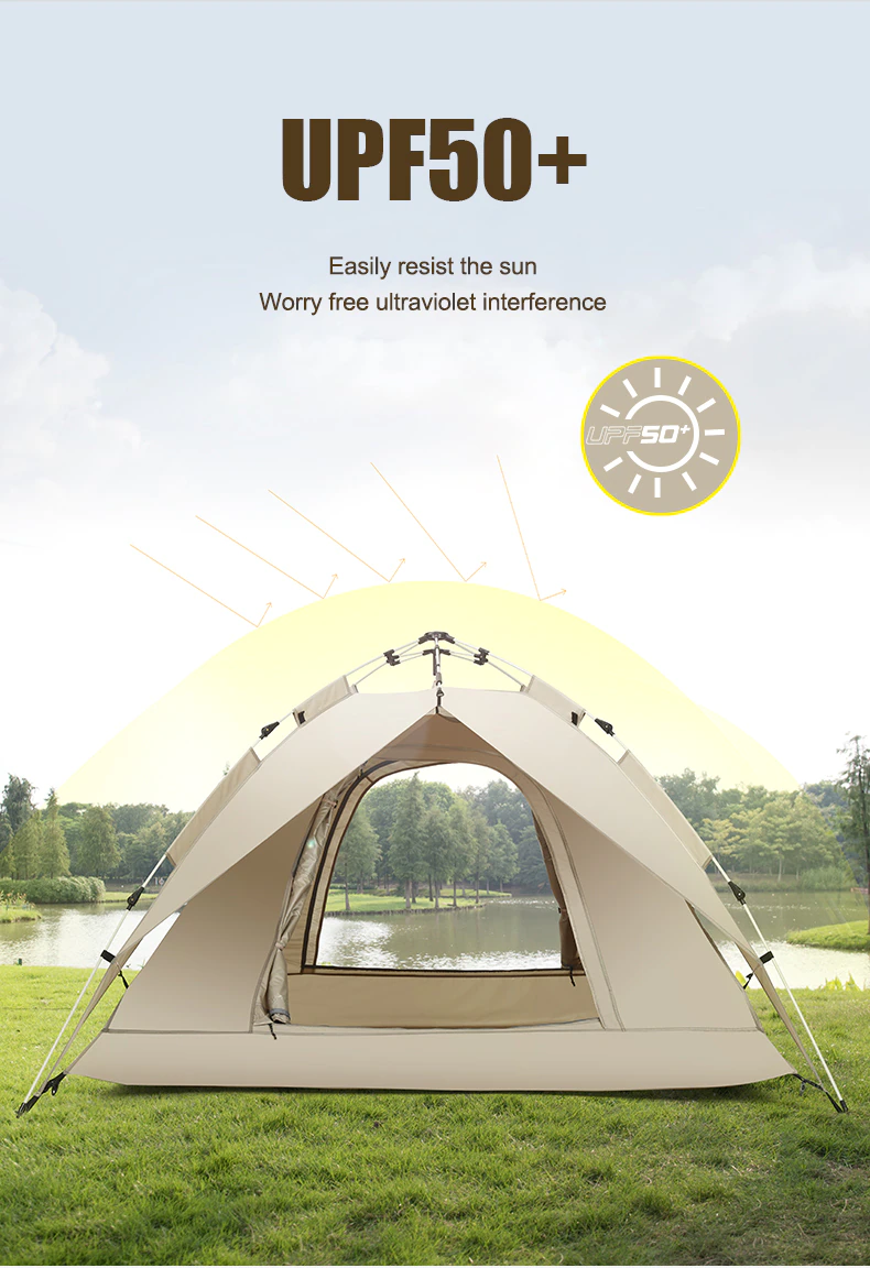 Cheap Goat Tents Outdoor Camping Equipment   4 Person Camping Tent   Travel One